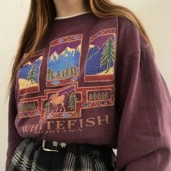 Boogzel Apparel Whitefish Vintage Sweatshirt