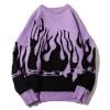 Boogzel Apparel Flamin' Sweater