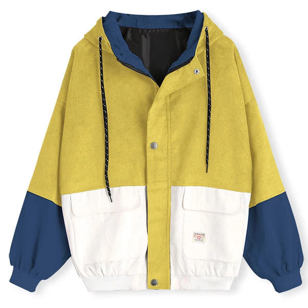 Boogzel Apparel 2.0 90s Kids Corduroy Hooded Jacket