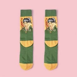 Boogzel Apparel Van Gogh's Self Portrait Sock Vol.2 COTTAGECORE / ARTSY