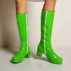 Boogzel Apparel 80's Disco Vinyl Boots