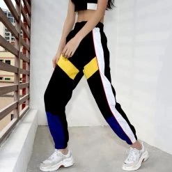 Boogzel Apparel 90s Kids Color Block Pants