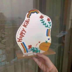 Boogzel Apparel Aesthetic Asymmetrical Mirror