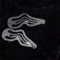 Boogzel Apparel Y2K OUTFITS Aesthetic Rhinestone Hair Clips