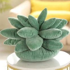 Boogzel Apparel Home Decor Plant Mom Aesthetic Succulent Pillow
