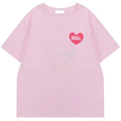 Boogzel Apparel Aesthetic Milk T-Shirt