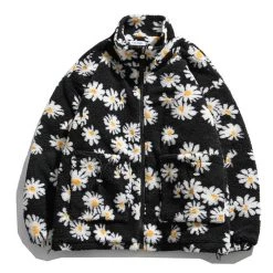 Boogzel Apparel Daisy Fuzzy Jacket GRUNGE CLOTHES