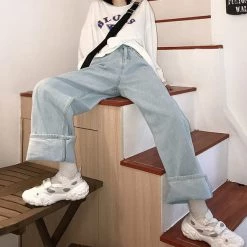 Boogzel Apparel BOTTOMS Among The Flowers Wide Jeans