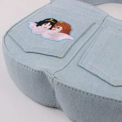 Boogzel Apparel Angel Embroidery Baguette Bag