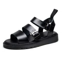 Boogzel Apparel Asphalt Flat Sandals Shoes
