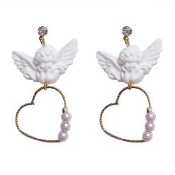Boogzel Apparel BB Angel Earrings