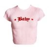 Boogzel Apparel Y2K OUTFITS Baby Crop Tee