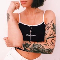 Boogzel Apparel Babygirl Strappy Bralette