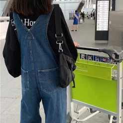 Boogzel Apparel GRUNGE CLOTHES Basic Things Denim Overalls