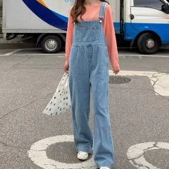 Boogzel Apparel GRUNGE CLOTHES Basic Things Denim Overalls