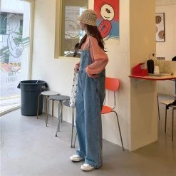 Boogzel Apparel GRUNGE CLOTHES Basic Things Denim Overalls