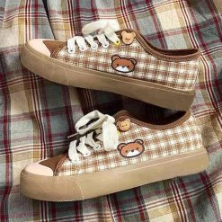 Boogzel Apparel Bear Lace Up Sneakers