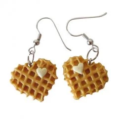 Boogzel Apparel Accessories Belgian Waffle Earrings