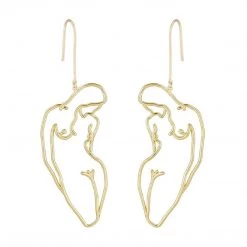 Boogzel Apparel Accessories Body Outline Earrings