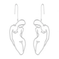Boogzel Apparel Accessories Body Outline Earrings