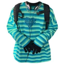 Boogzel Apparel Butterfly Striped Long Sleeve Tee GRUNGE CLOTHES