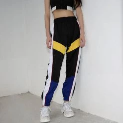 Boogzel Apparel 90s Kids Color Block Pants