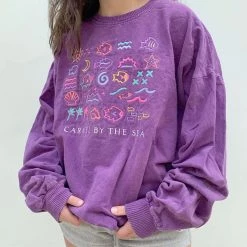 Boogzel Apparel Carmel By The Sea Vintage Sweatshirt INDIE CLOTHES