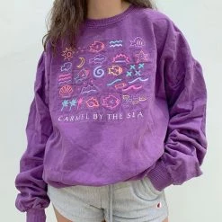 Boogzel Apparel Carmel By The Sea Vintage Sweatshirt INDIE CLOTHES
