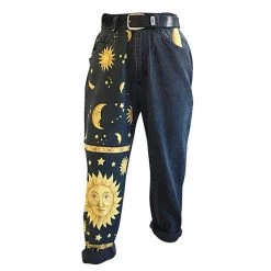 Boogzel Apparel Celestial Magic Mom Jeans
