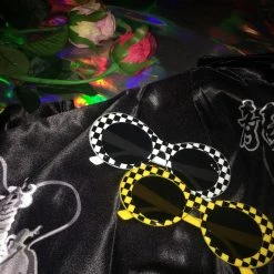 Boogzel Apparel Checkered Cobain Sunglasses 5 Boogzel Apparel Checkered Cobain Sunglasses