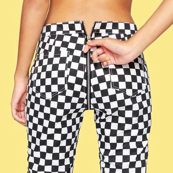 Boogzel Apparel Checkered Full Zip Pants CHECKER AESTHETIC 5 Boogzel Apparel Checkered Full Zip Pants CHECKER AESTHETIC