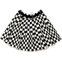 Boogzel Apparel Checkered Mini Skirt