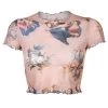 Boogzel Apparel Clothing Cherub Print Crop Top