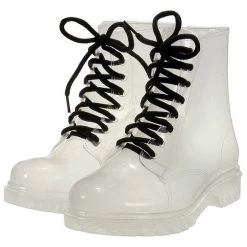 Cheap Boogzel Apparel Store 17 Boogzel Apparel Shoes Clear Lace Up Boots