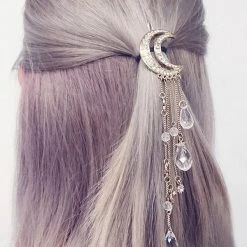 Boogzel Apparel Crescent Moon Hair Clip