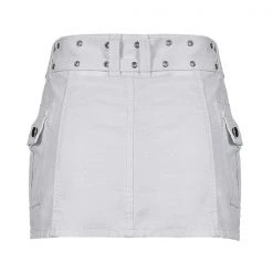 Boogzel Apparel Y2K OUTFITS Crime Time Y2K Mini Skirt