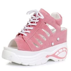 Boogzel Apparel Cyber Platform Sandals