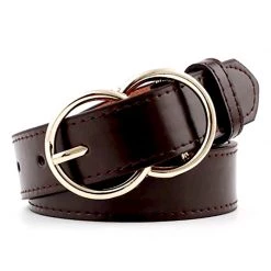 Boogzel Apparel GRUNGE CLOTHES Double Ring Buckle Belt