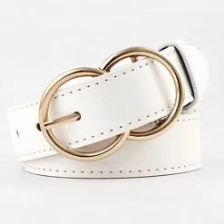 Boogzel Apparel GRUNGE CLOTHES Double Ring Buckle Belt