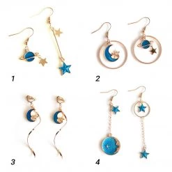 Boogzel Apparel Dressed For Space Earrings﻿