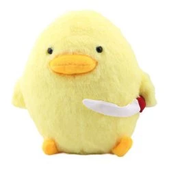 Boogzel Apparel Duck With A Knife Plush Toy