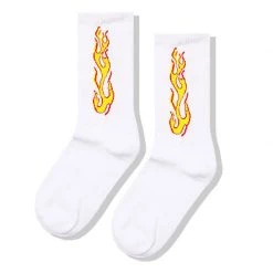 Boogzel Apparel Accessories Flames Socks