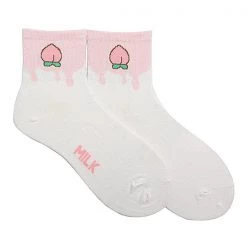 Boogzel Apparel SOFT GIRL OUTFITS Fruit Ice Cream Socks
