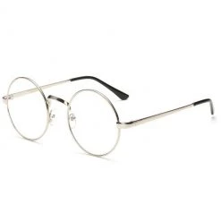 Boogzel Apparel Geeky Round Clear Lens Glasses