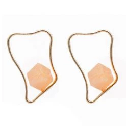 Boogzel Apparel Accessories Geometric Stone Earrings
