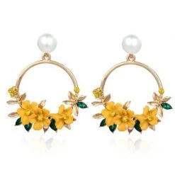 Boogzel Apparel Accessories Growin' In Circles Hoop Earrings