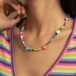 Boogzel Apparel Y2K OUTFITS Y2K Candy Beaded Necklace