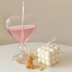 Boogzel Apparel French Morning Heart-Shaped Vase Home Decor