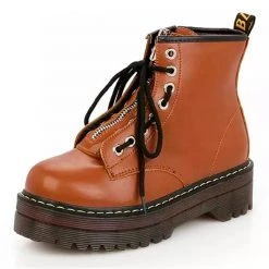 Boogzel Apparel Hanover Ankle Boots GRUNGE CLOTHES