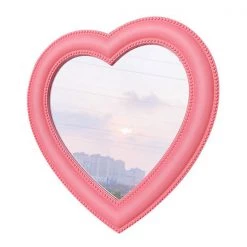Boogzel Apparel SOFT GIRL OUTFITS Heart Decorative Mirror